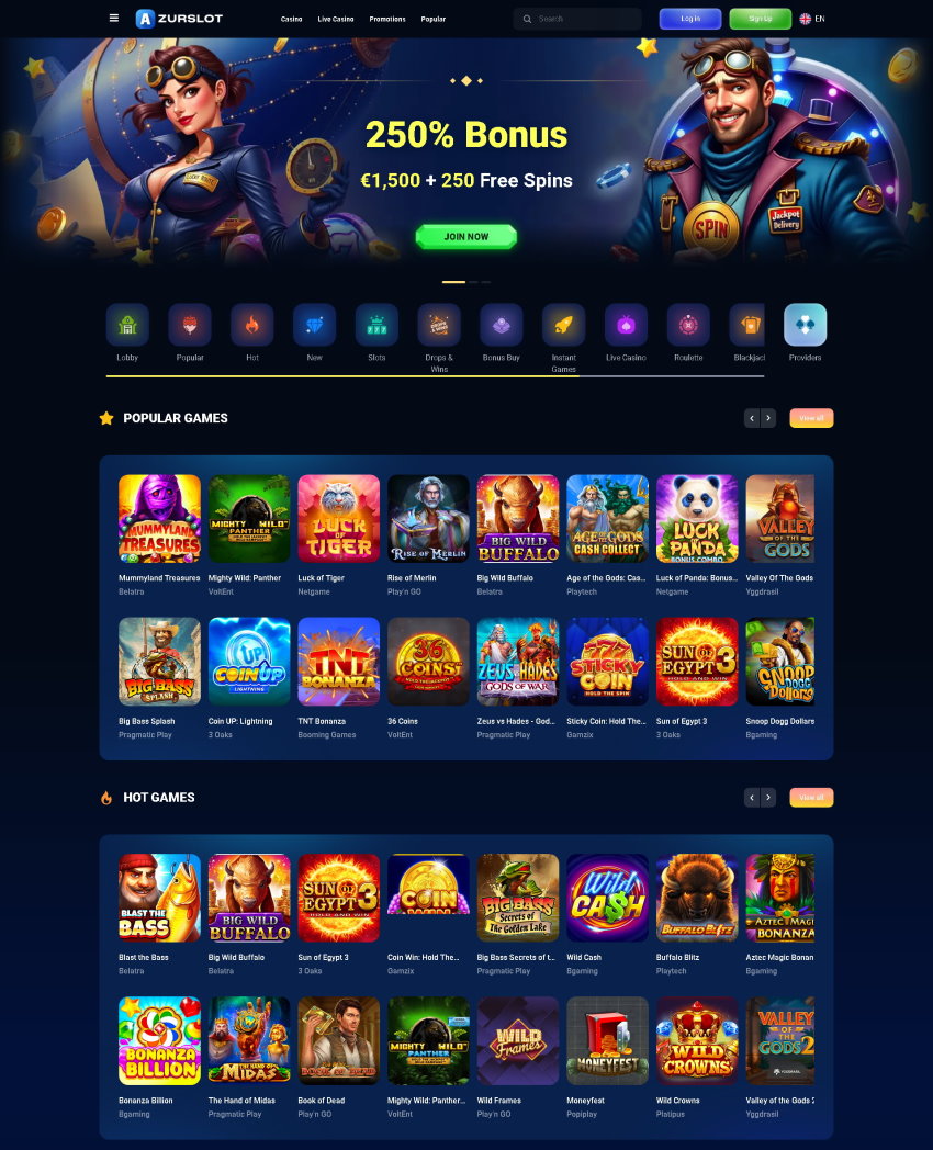 AzurSlot Casino